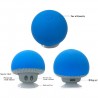 Mini Bluetooth speaker - wireless - with suction cup - mushroom shapeBluetooth speakers